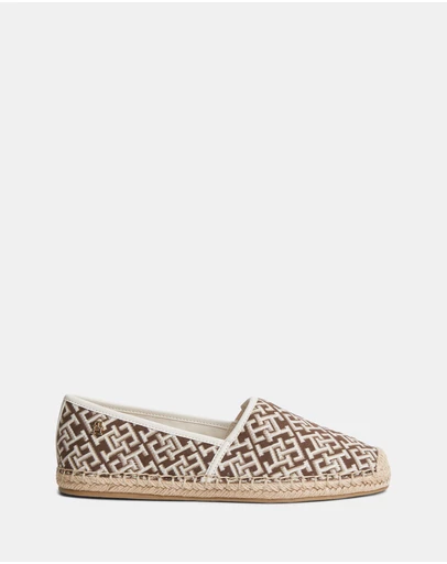 Tommy Hilfiger - Rana Monogram Jacquard Espadrilles - Women's