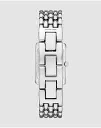Michael Kors - Essex Silver Tone Analogue Watch