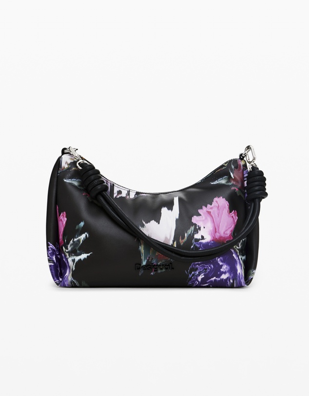 Desigual - Quilted floral handbag