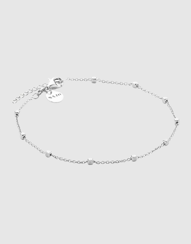 Najo - Birdsong Silver Chain Anklet (23cm + 3cm ext)