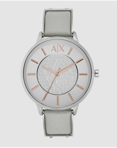 Armani Exchange - Gray Analogue Watch