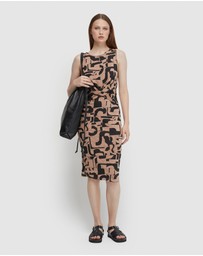Oxford - Holly Sleeveless Printed Dress