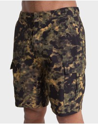 Quiksilver - Mens Half Jam Cargo Hybrid Shorts