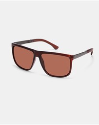 Eclectics - Finn Sunglasses - Drivers Brown