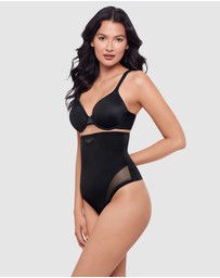 Miraclesuit Shapewear - Sexy Sheer Shaping High Waist Thong
