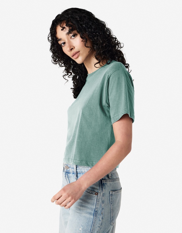 American Apparel - Women's Fine Jersey Boxy T-Shirt