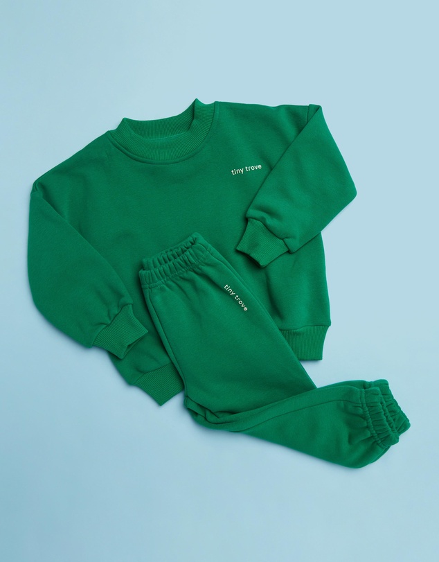 Tiny Trove - Woodie 3D Logo Tracksuit - Babies-Kids