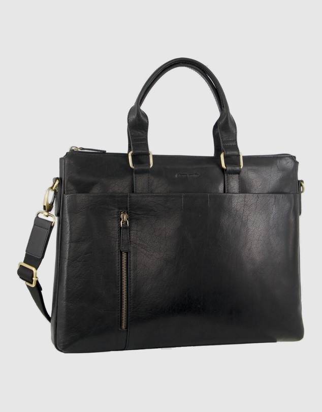 Pierre Cardin - Leather Laptop Briefcase