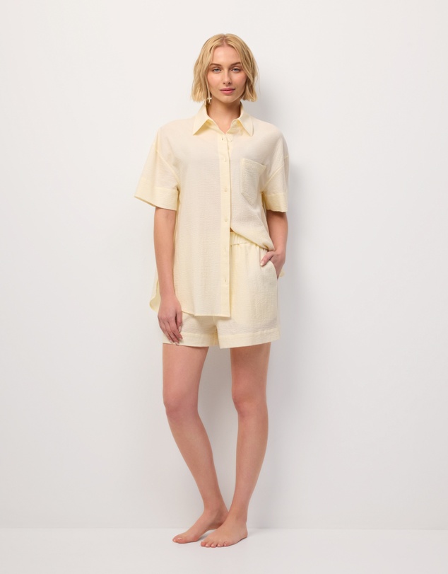 Wanderluxe Sleepwear - Limoncello Boxer Set Short