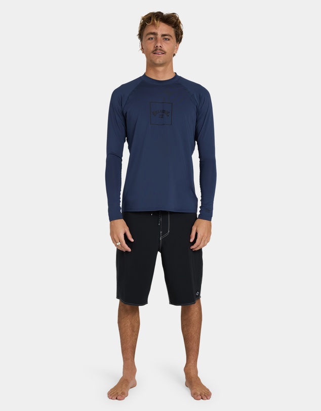Billabong - Mens Boxed Arch Regural Fit Long Sleeve Rashguard