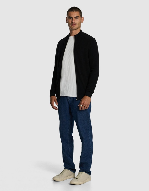 yd. - Adam Zip Thru Knit