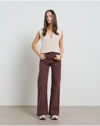 DRICOPER DENIM - Hunter High Rise Wide Leg Jeans