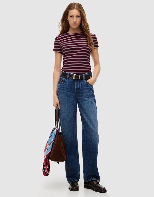 Tommy Jeans - Slim Essential Rib SS