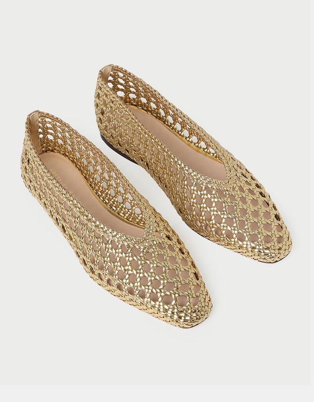 Loeffler Randall - Emery Woven Ballet Flat
