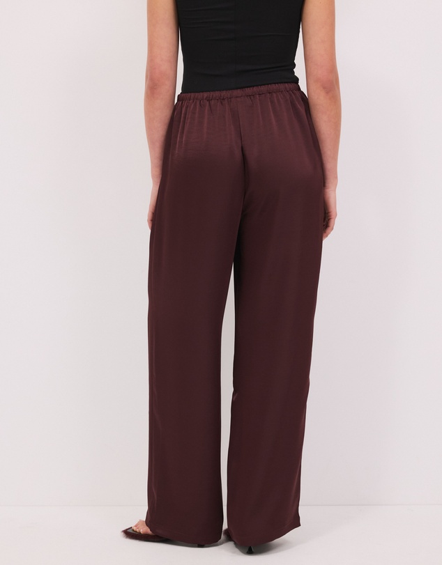 Calli - Lottie Satin Elastic Waist Pants