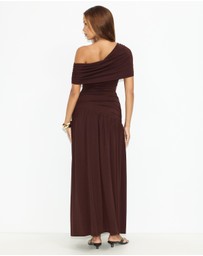 Dazie - Elva Asymmetrical Maxi Dress