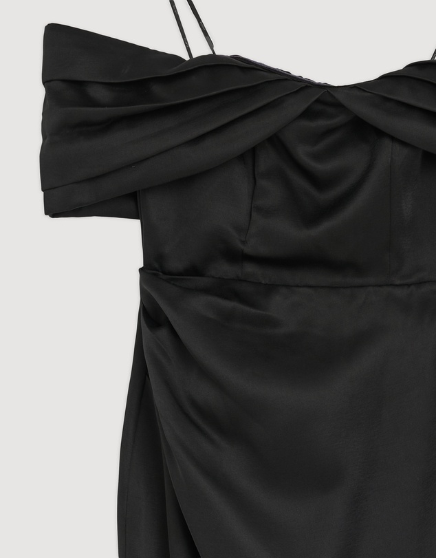 Revibe - Repaired Elliatt Manon Off The Shoulder Gown - AU 8