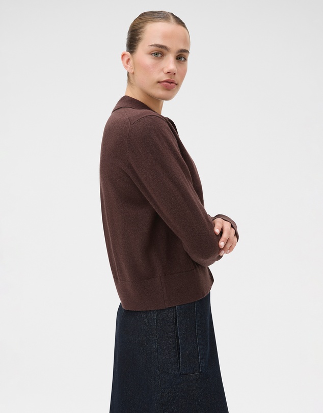 Oroton - Collar Cardigan