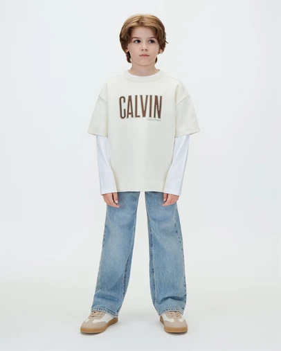Calvin Klein Jeans - Boys Applique T-Shirt