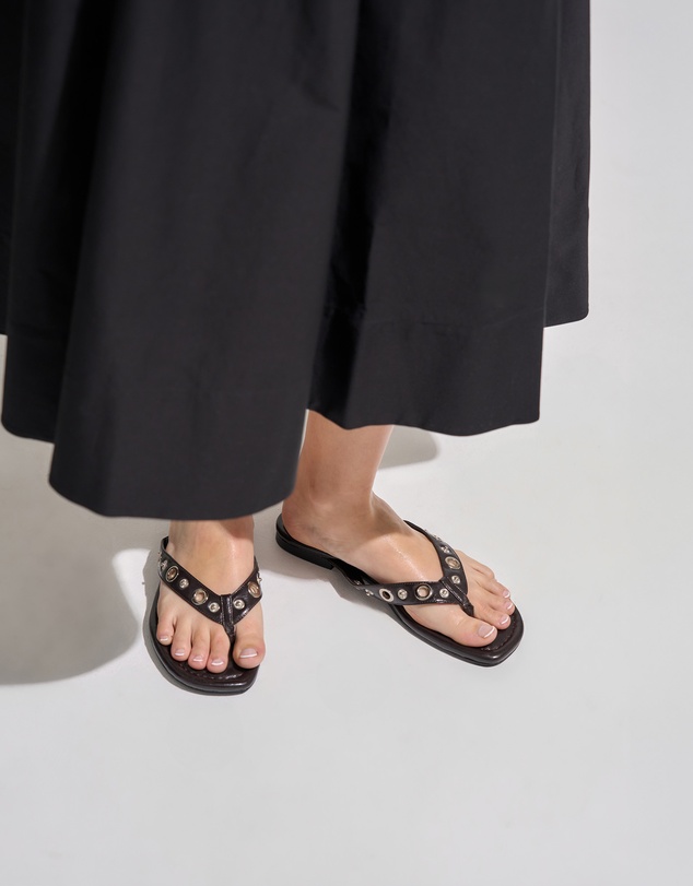 Brie Leon - Eyelet Sandal