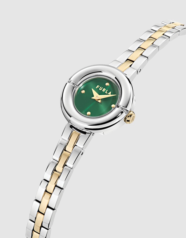 Furla - Furla Miasfera Iconic 24mm Two-Tone Stainless Steel Bracelet Watch