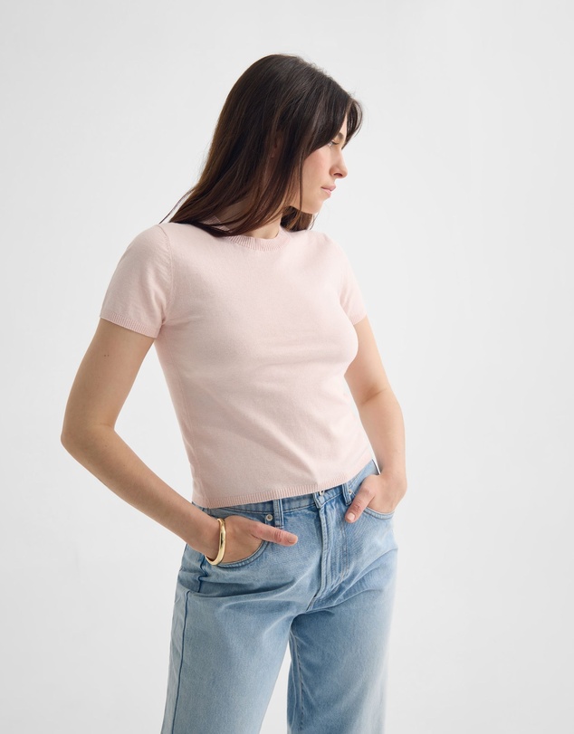 Oxford - Olivia Crop Cashmere Knit