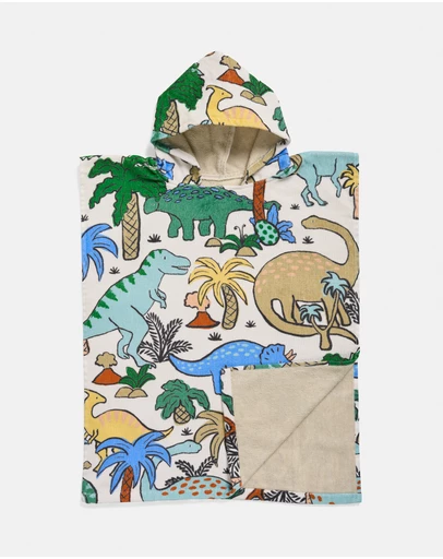 Linen House Kids - Diehard Dino Beach Poncho
