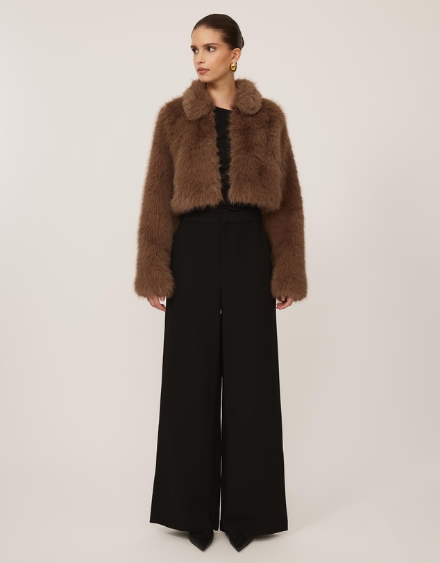 Tussah - Everly Faux Fur Jacket