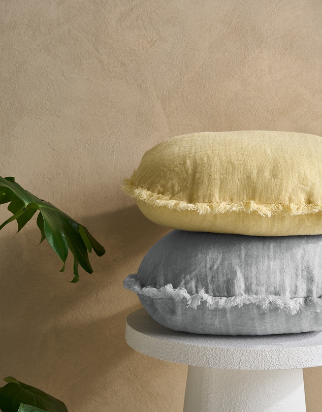 Linen House - Maya Filled Cushion Round