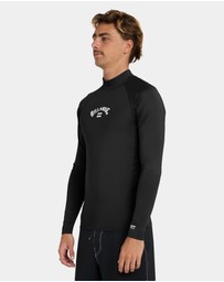 Billabong - Mens All Day Arch Performance Fit Long Sleeve Rashguard