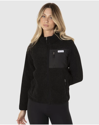 UNIT - UNIT Expedition Ladies Half Pile Zip Thru Jacket
