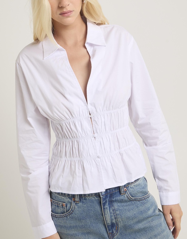 Subtitled - Monty Gathered Shirt