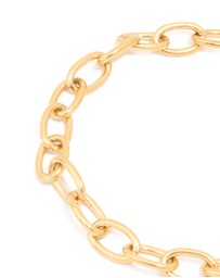 Lovisa - Waterproof Gold Plated Stainless Steel Chain Heart Clasp Bracelet
