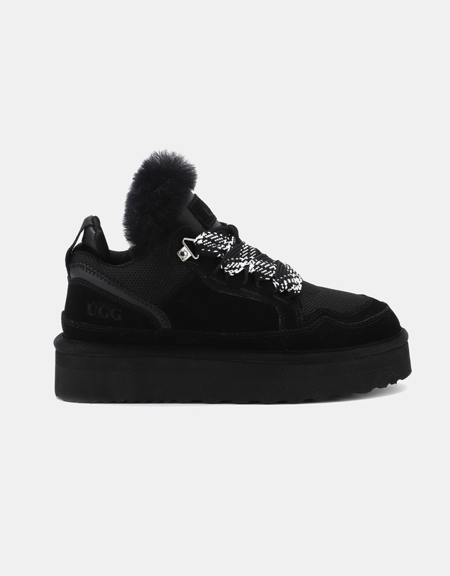 AusWooli Ugg Boots - Hamilton Sheepskin Wool Urban Chic Lace Sneakers