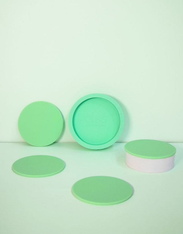 porter green - ciss | unbreakable silicone coasters