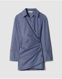 & Other Stories - Wrap Shirt Mini Dress