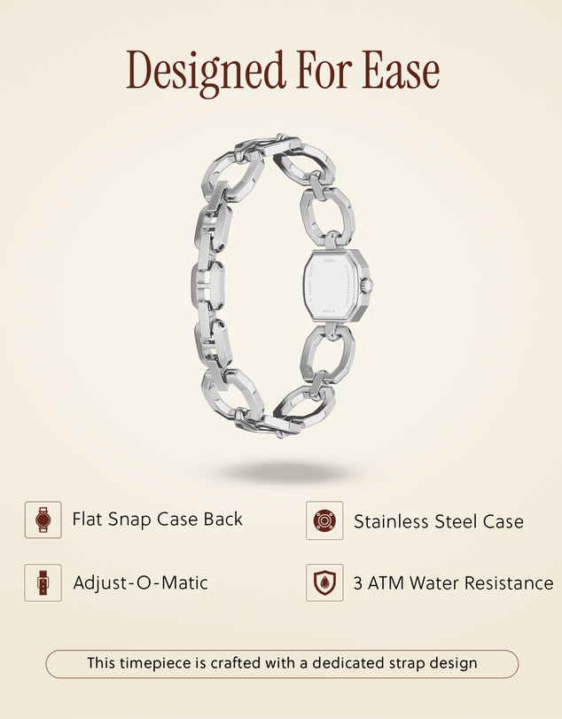 Fossil - Harlow Silver Tone Analogue Watch