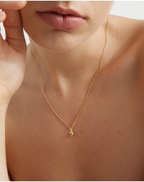 Kirstin Ash - Birthstone Necklace February Amethyst