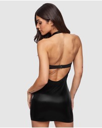 Ann Summers - Shade PU Dress Black