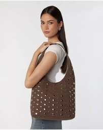 PETA AND JAIN - Yoko Studded Hobo Bag