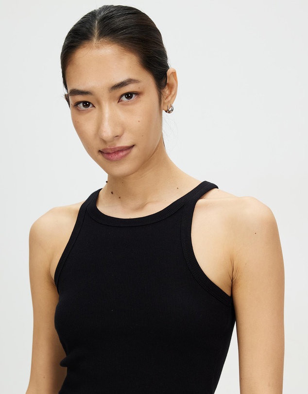 Brixton - Organic Rib High Neck Tank