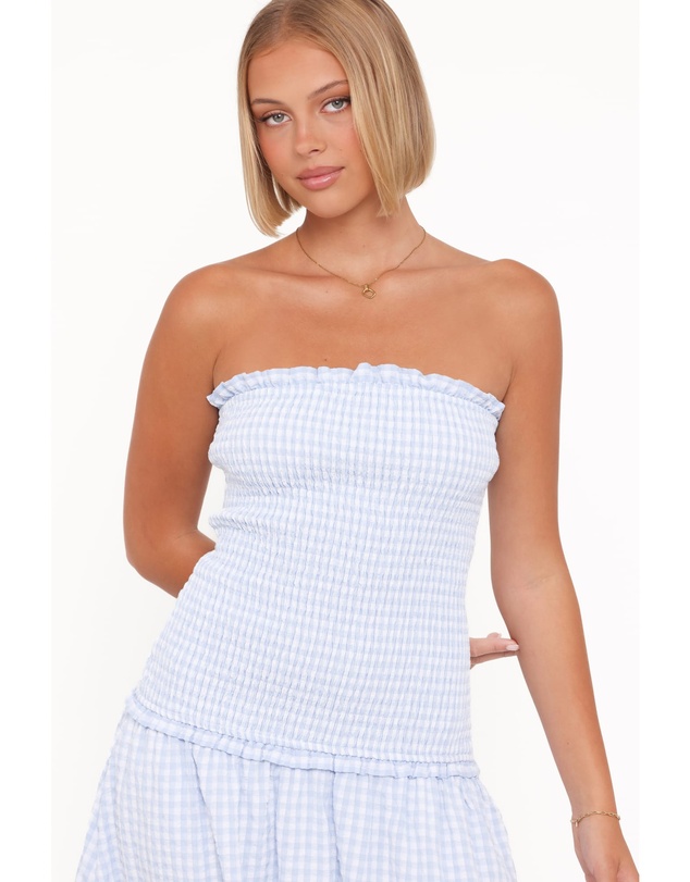 Petal & Pup - Parkway Maxi Dress - Blue Gingham