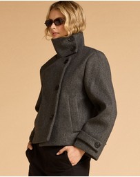 MVN - Short Funnel Neck Jacket