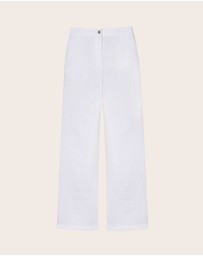 IDA+S - Winslie White Linen Pants