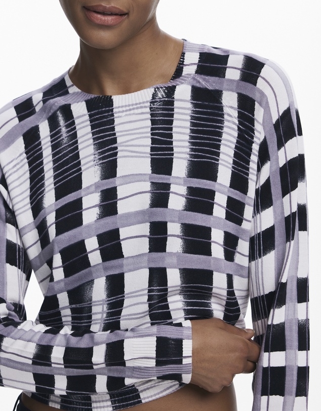Desigual - Mikado striped sweater