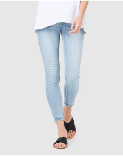 Ripe Maternity - Rebel Ankle Grazer Jeggings