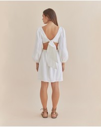 Amelius - Malva Linen Mini Dress