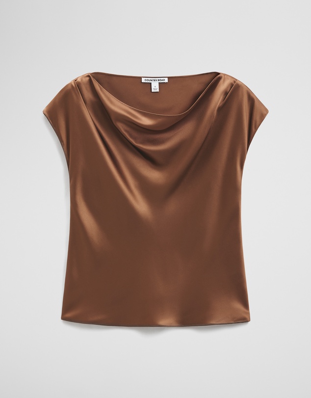 Country Road - Satin Shell Top