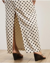 Atmos&Here - Lowen Satin Maxi Skirt
