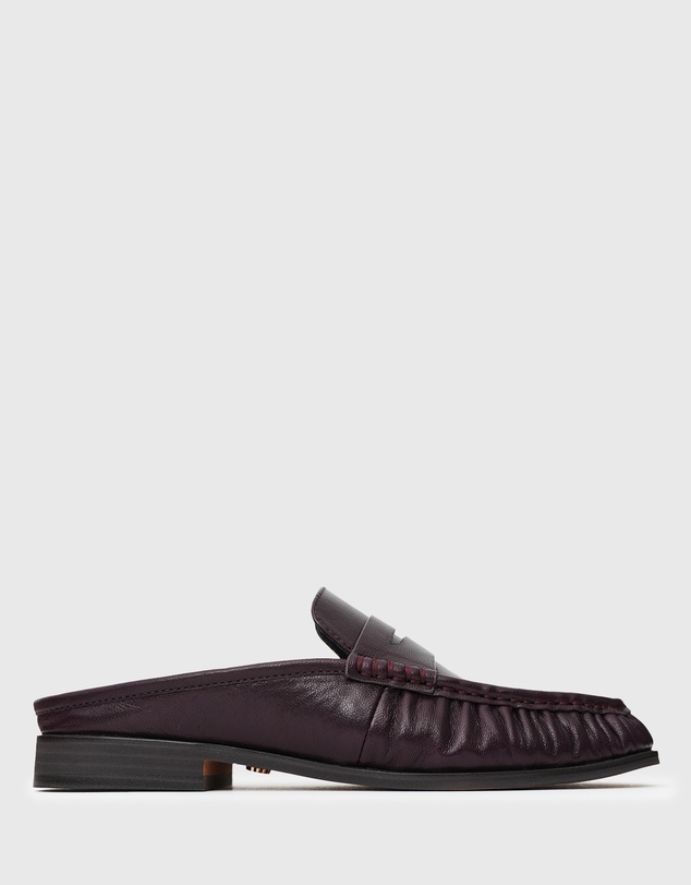 Betts - Harlow Leather Mule Loafers